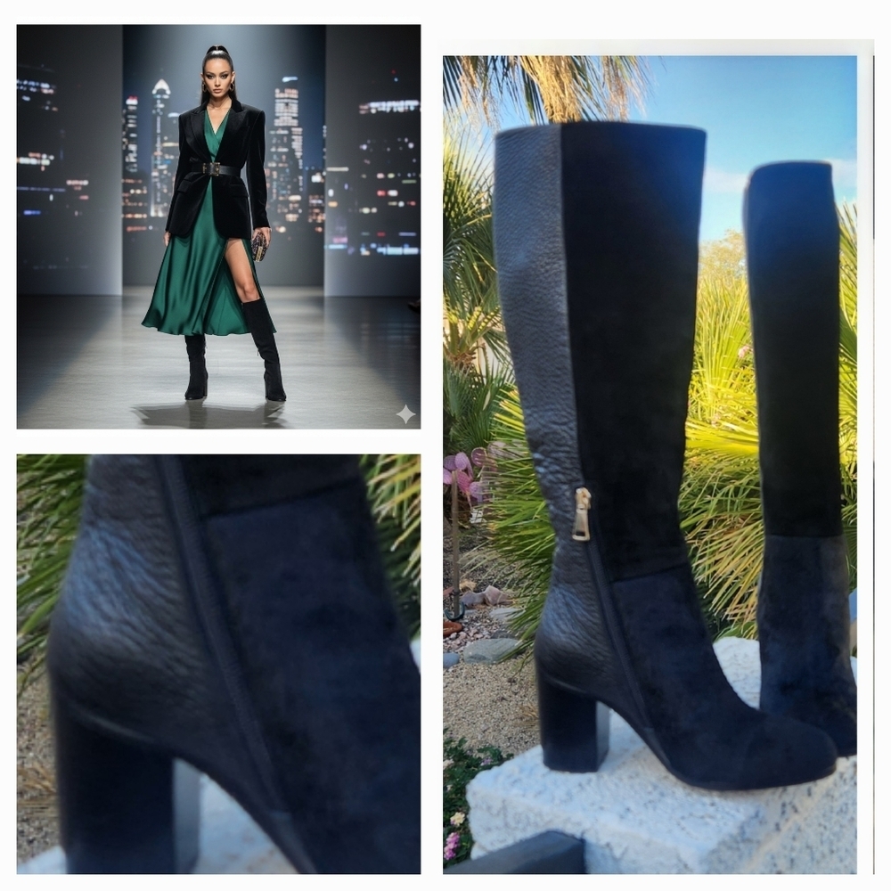 M. GEMI BOOTS These cute boots are made with beautiful leather, suede,